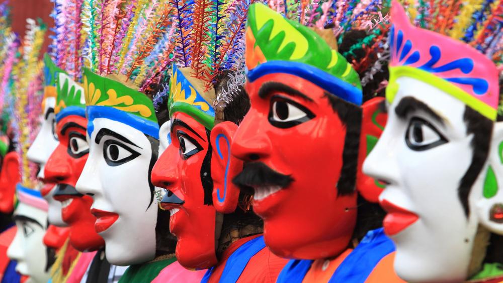 Ondel-ondel is a traditional Betawi performing art form often performed at folk festivals. It appears to portray ancestors or foremothers who constantly watch over their children, grandchildren, or the villagers of a village.